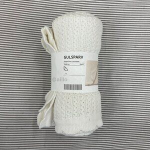 IKEA GULSPARV Baby blanket, white